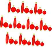 BESPORTBLE 30Pcs Fishing Floats Durable Fishing Indicators for Freshwater Saltwater Bright for Easy Visibility for Sea Stream Lake