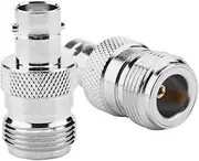 Type N Female BNC Female RF Connector Coaxial Adapter Test Converter for Broadband Transmission
