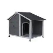 Alopet Dog Kennel Kennels House Pet Wooden Large Cage Cabin Box Awning