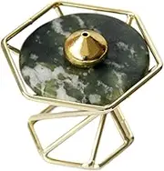 LIFKICH Metal Incense Stick Holder Middle Eastern Burner Elegant Desktop Incense Tray for Home Office Meditation Relaxation Decor