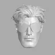 Cyclops X-Men v2 custom head for Marvel Legends and other action figures