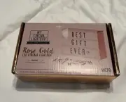 My Cinema Lightbox Rose Gold Light Box, Micro LED Marquee With 100 Letters 4"x6"