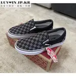 【日韓連線】VANS SLIP-ON 黑灰 棋盤格腳蹬硫化滑板鞋VN000EYEBPJ 男女鞋