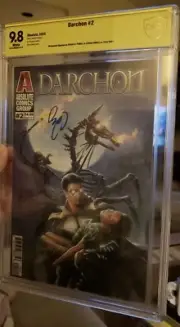 Darchon #2 CBCS 9.8 2X Signed By Benny And Jenna Powell