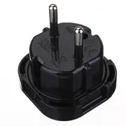 5PCS 2 Pin Universal UK To EU Travel Plug Power Charger Adapter