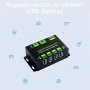 USB 3.2 Gen1 4 Port Hub with 2A Output Preventing Backflow