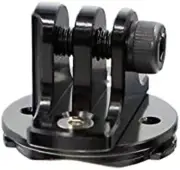 Rec-Mounts Cycle Computer Mount Black Garmin Mount Camera Adapter F/S w/Track#