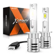 SEALIGHT X5 H1 Headlight Bulbs LED 24000 Lumens 6500 Diamond White Plug Play (for: Daewoo)