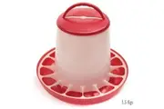 Chicken Poultry Feeders And Drinkers - Chook Plastic Water Drinking + Feeding