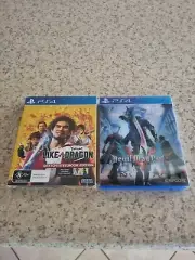 Yakuza 7 Steelbook Edition + Devil May Cry 5 Lenticular Edition Ps4