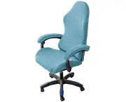 Gaming Chair Covers (No Chair),Office Computer Chair Cover,Jacquard Stretch Prevent Cat Scratching Computer Chair Slipcovers,for Gamer Computer Chair Repla