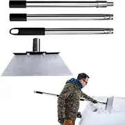 Garden Shovel - Stainless Steel Digging Trowels | Heavy-Duty Ergonomic Handheld Planting Trowel, Versatile Outdoor Soil Turner, Landscaping Spatula for Weeding, Moss, and Cleanup
