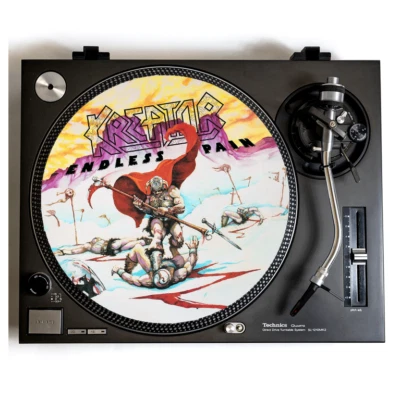 KREATOR Turntable Slipmat for Vinyl Record 12" DJ Slip Mat thrash metal vinyls