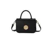Disney Mickey PU Leather Kids/Children Fashion Shoulder Handbag 20x15cm Black