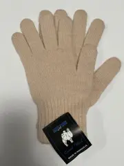 Men’s Camel Wool Blend Gloves Almond Size M Mongolia NWT