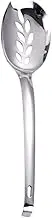 Generic Stainless Steel Serving Spoon Long Handle Serving Tablespoon for Family Gatherings, Slotted