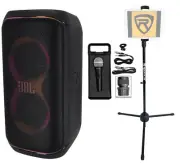 JBL PartyBox Club 120 Karaoke Machine System Party Speaker w/Mic+Tablet Stand
