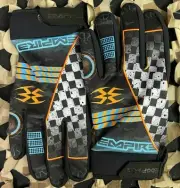 NEW Empire Contact TT Paintball Gloves - FL Gamma Ray - Medium