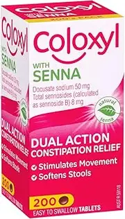 Coloxyl with Senna 200 Tablets
