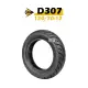 【DUNLOP 登祿普】RUNSCOOT D307 街跑 輪胎 運動胎(120/70-12 R 後輪)