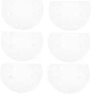6 Piece Cubilose Shaper Molds Pp Honeycomb Shapers Drainage for Cubilose Crafters White