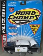 Road Champs New Jersey State Police 1957 Ford Fairlane 1:43 New