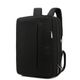加賀皮件 商務 大容量 可插拉桿 手提/側背/後背 三用包 筆電後背包 公事包 17吋 黑色 CB5501