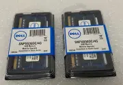 Lot of 2x DeLL SNPX830DC/4G 4GB DDR3 SODIMM 1333MHz PC3-10600 Memory RAM