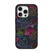 iPhone 16 Pro Impact Case MagSafe Compatible Travel Stamps