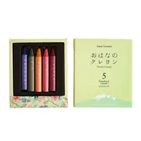 在飛比找蝦皮商城優惠-日本mizuiro花草製安全無毒環保兒童蠟筆 5 色，寶寶蠟