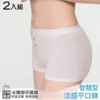 在飛比找momo購物網優惠-【好棉嚴選】台灣製 冰涼感紗 女內褲四角褲平口褲(冰絲冰紗抗