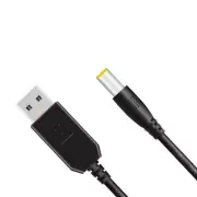 USB 5V to DC 5.5mmx2.1mm 9V12V Charging Cable Power Cord Plug Connector Adapter