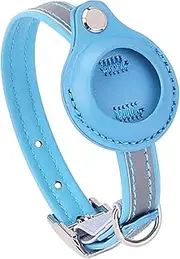 WOONEKY Pet Collar Cat Accessories Kitten Tracker Cat Case Kitten Collars Locator Cover Professional Locator Cover Air Tag Holder Pu