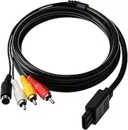 Childhood 6ft AV TV S Video AV Cable for Gamecube SNES NGC N64 Console