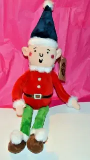 THE PETTING ZOO ~ DASH THE ELF ~ PLUSH BOY ELF ~ 17" TALL ~ 1994 *NWT