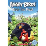 SCHOLASTIC POPCORN READERS LEVEL 2：ANGRY BIRDS: STOP THE PIGS! WITH CD[88折]11100811598 TAAZE讀冊生活網路書店