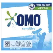 Omo Sensitive Front & Top Loader Powder Concentrate 1kg x 1