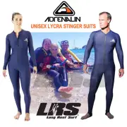 NEW Adrenalin Tropical Lycra Stinger Protection Snorkelling Full Suit UV50+