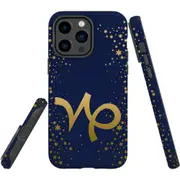For iPhone 14 Pro Max Case Tough Protective Cover, Capricorn Sign
