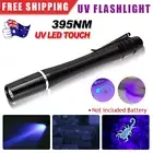 1Pack/2Pack LED UV Ultraviolet Flashlight Torch 395nM Blacklight Detection Light