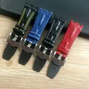 28MM Genuine Leather Watch Band Strap Replacement Fits For AP Audemars Piguet
