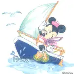 DISNEY【航海米妮】浮雕轉印貼紙-MDC04