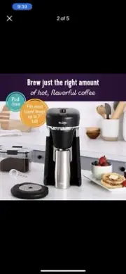 Mr. Coffee HotCup Single Serve/Pod Free Coffee Maker