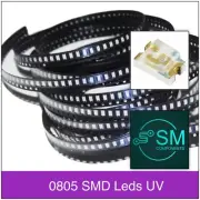 200pcs 0805 SMD UV ULTRA VIOLET LED Electronics Components Light Emitting Diodes