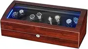 Automatic Watch Winder Storage Display Box Case Motor Rotation Stops(C) LWX