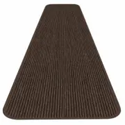INDOOR/OUTDOOR DOUBLE-RIBBED CARPET RUNNER Skid-Resistant BITTERSWEET BROWN