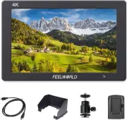 T7 7 Inch DSLR On Camera Field Monitor Video Assist Full HD 1920x1200 4K HDMI...