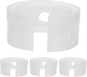 iplusmile Car Modification 4pcs Coil Spring Spacers Shock Bushings Automotive Suspension Buffer Easy to Install