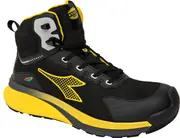 Diadora Utility Vortex DA2 Mid S3S, safety boots unisex , color: Black/Yellow , size: 37 EU