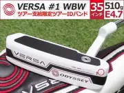 ODYSSEY VERSA 1 WBW Putter 35 Inch Tour ID Band HC Included Prototype Guara